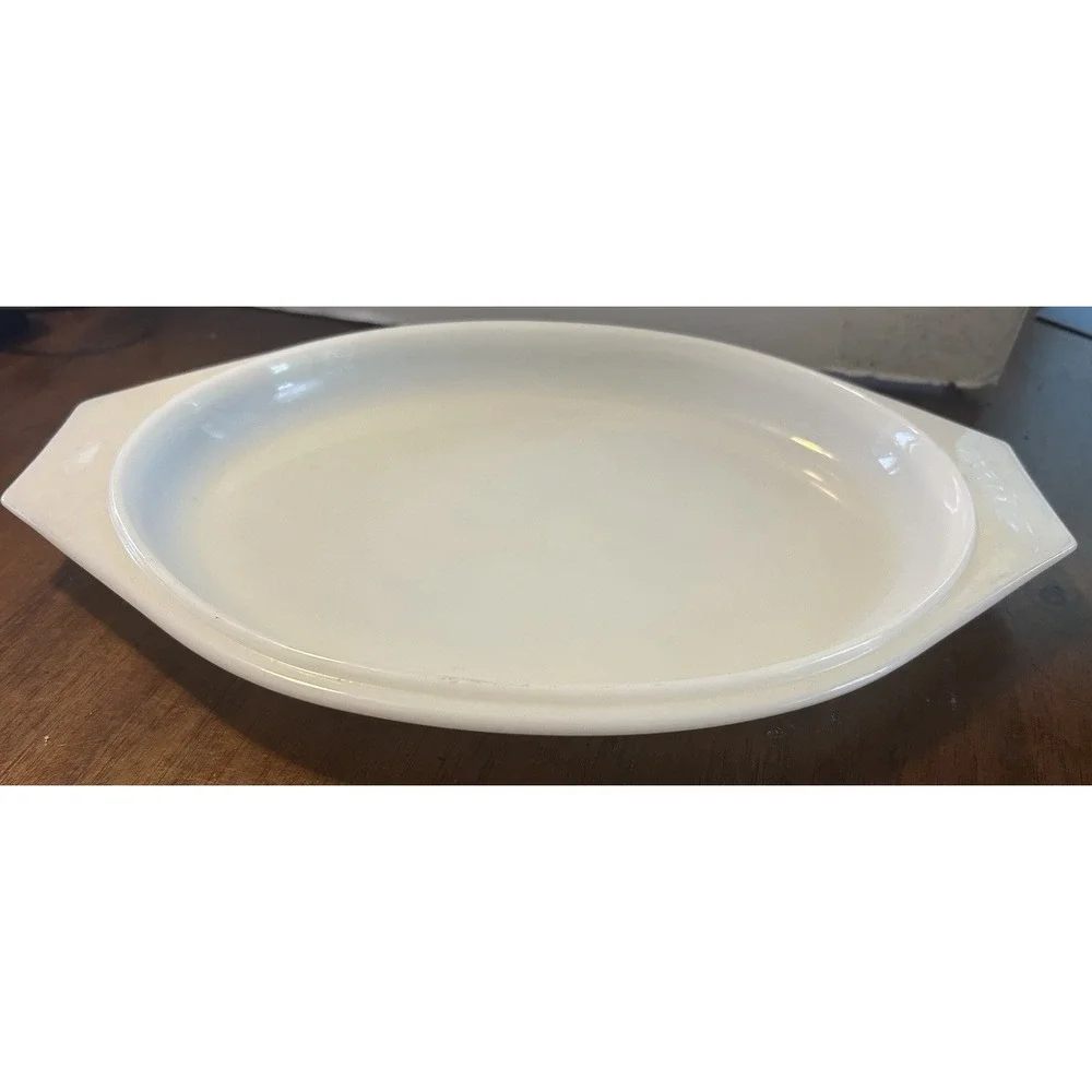 Vintage Pyrex Verde Olive Green Lid 945-C for Split Casserole Dish - Lid Only